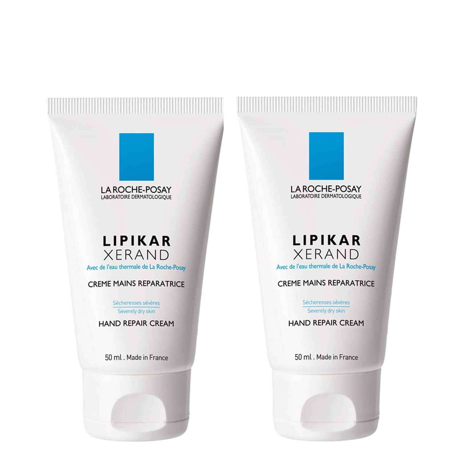 la roche-posay Lipikar Xerand Crème Mains Réparatrice 2x50 ml