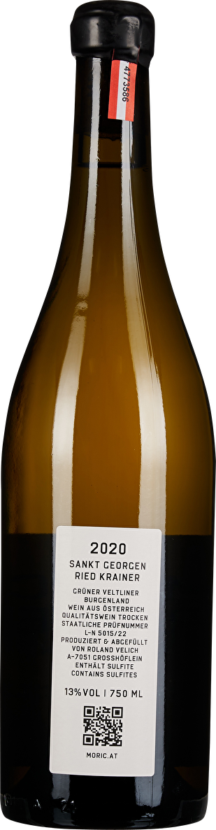Moric Grüner Veltliner Ried Krainer Sankt Georgen 2020