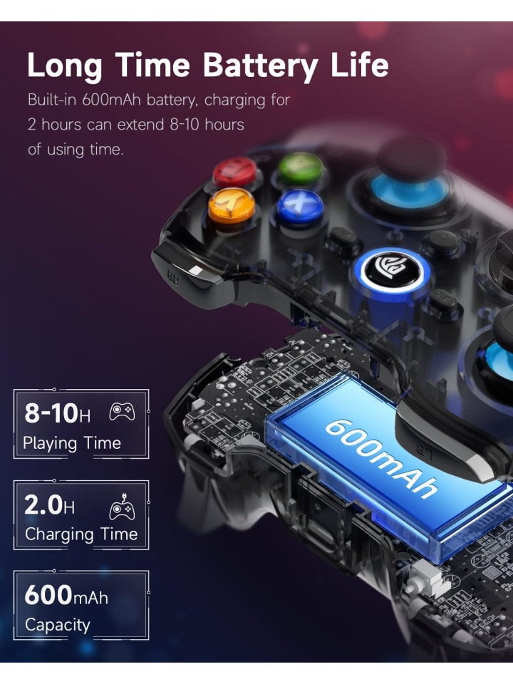 COFI 1453 Pro Bluetooth-Controller mit Hall-Trigger Blau in Blau günstig kaufen 1
