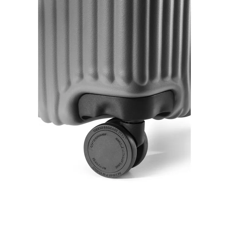 Crash Baggage Stripe Trolley M (68 cm) - Smoke Grey
