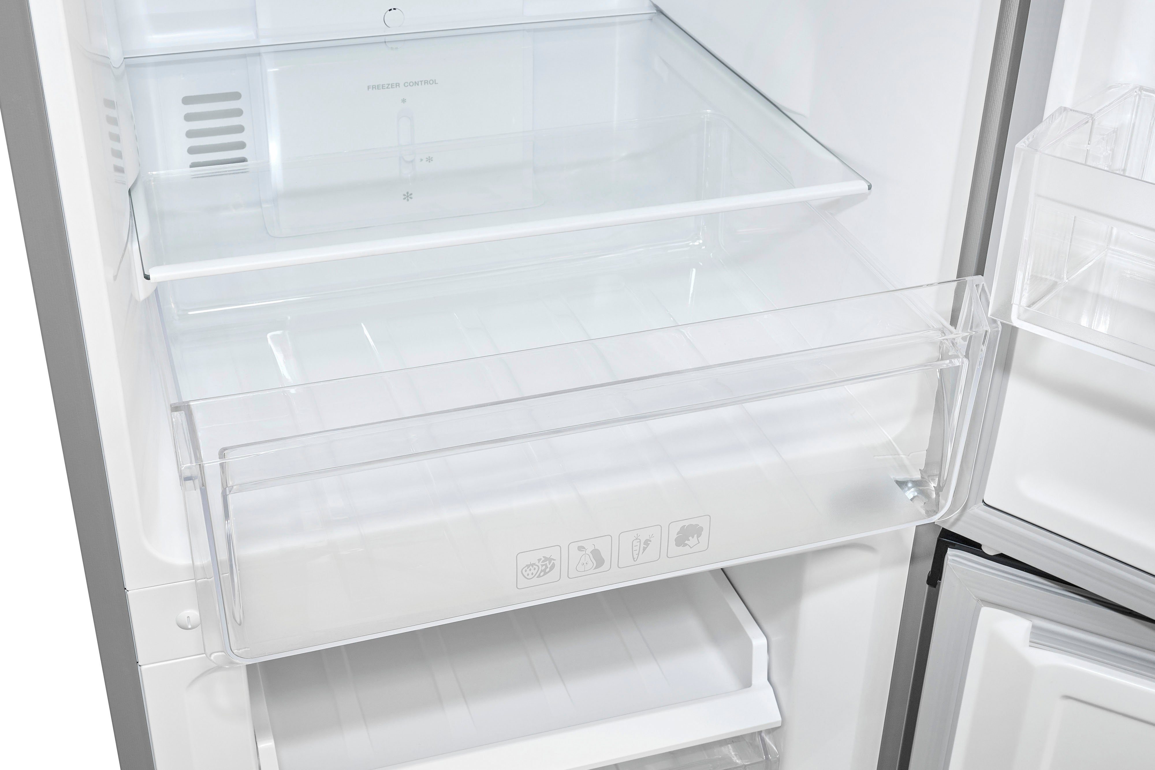 exquisit Kühl-/Gefrierkombination KGC265-70-NF-040C, 180,5 cm hoch, 54,5 cm breit