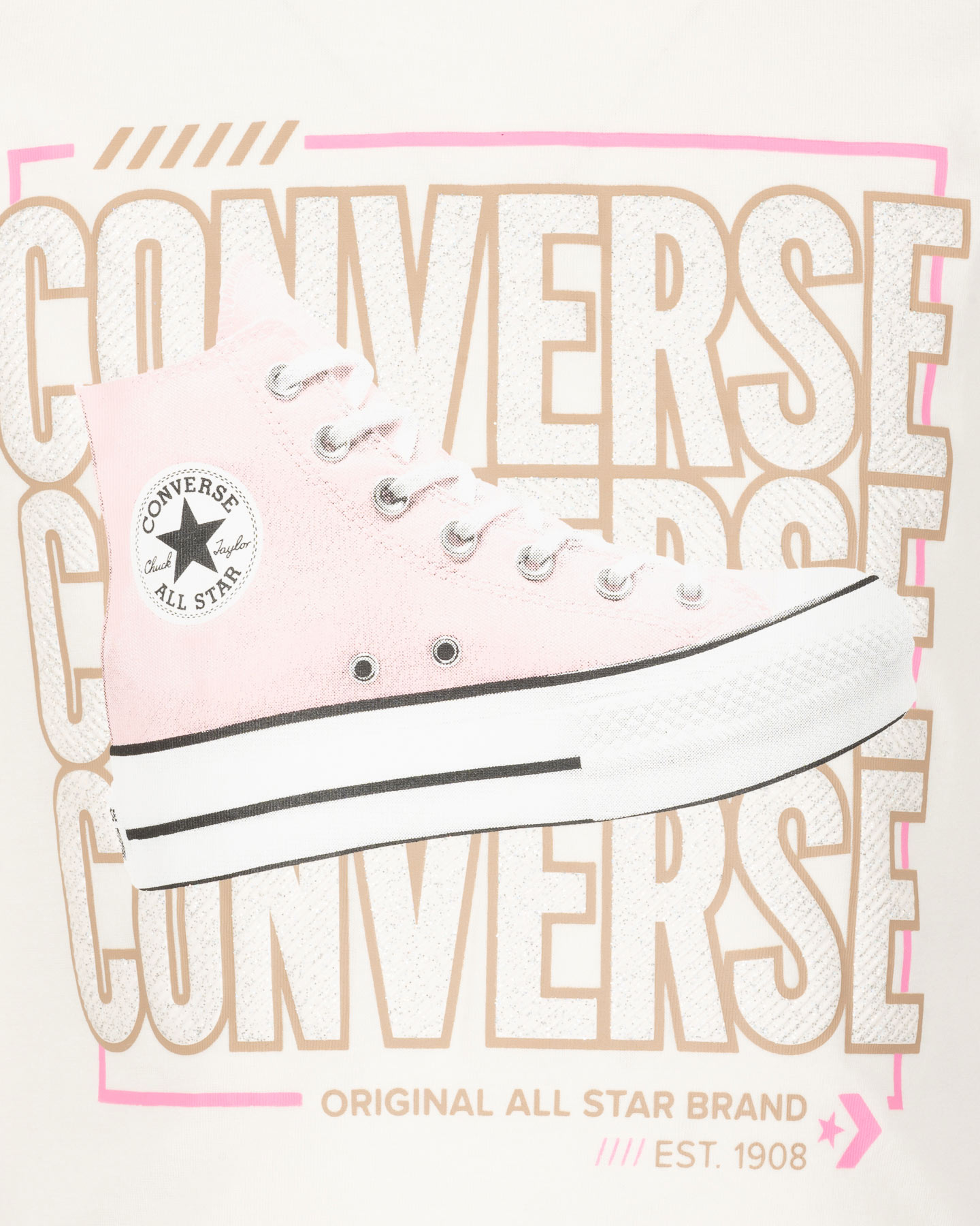 Tričko Converse Chuck Graphic Jr 4CF491-W2Y