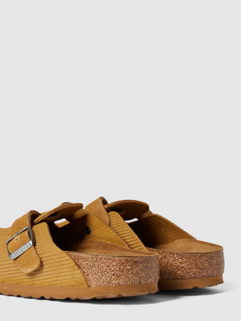 Sandalen aus Leder Modell 'Boston' in hellbraun