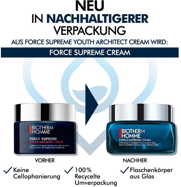 Biotherm Homme Force Supreme Youth Architect Crème  Gesichtscreme
