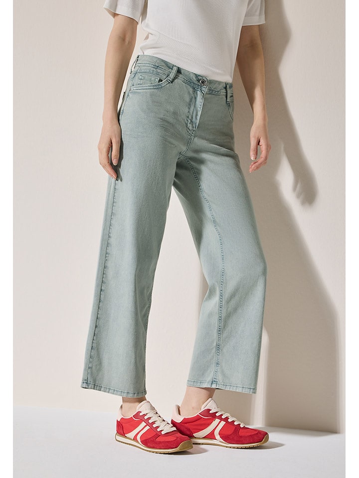 Cecil Jeans - Comfort fit - in Grün günstig kaufen