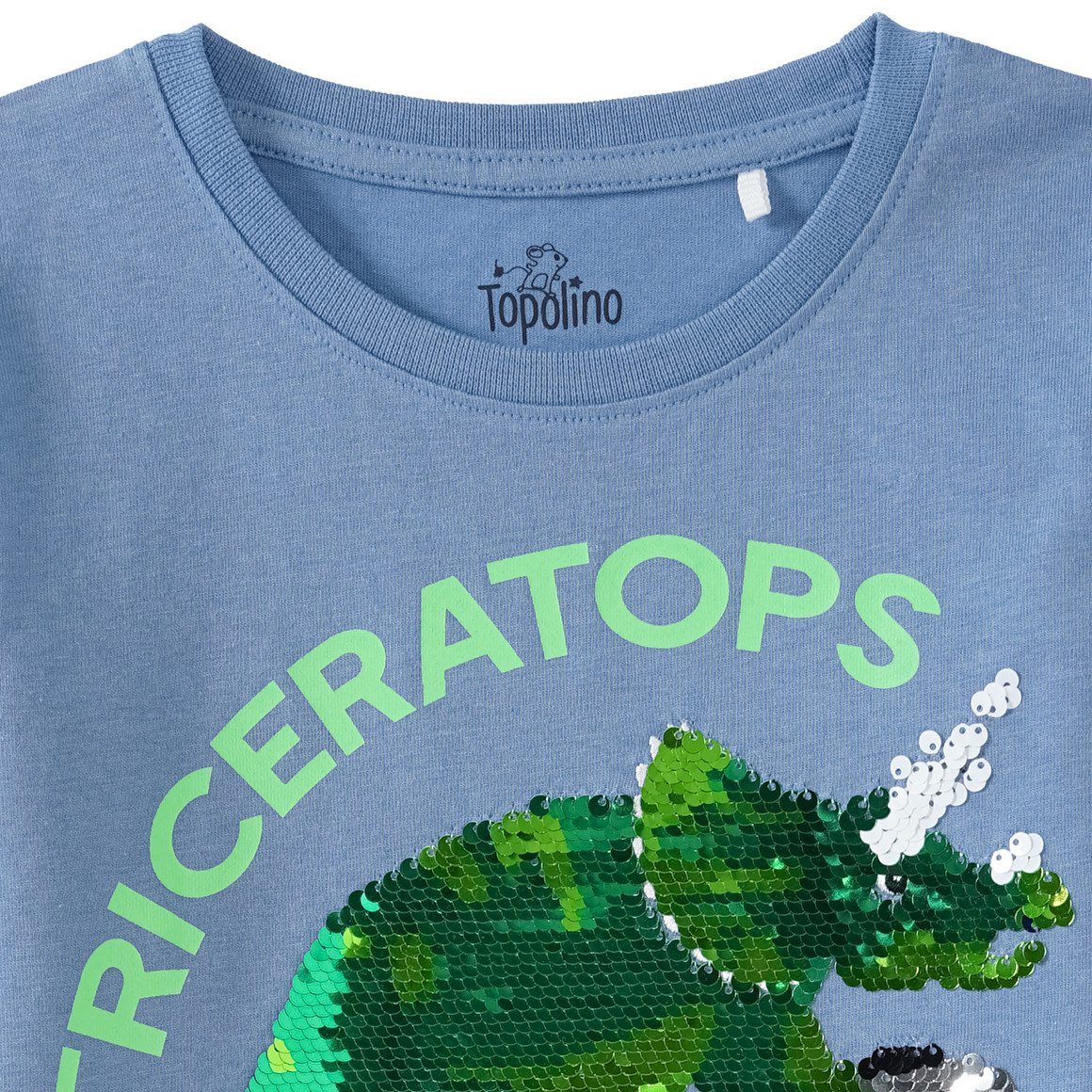 Jungen Langarmshirt mit Wendepailletten