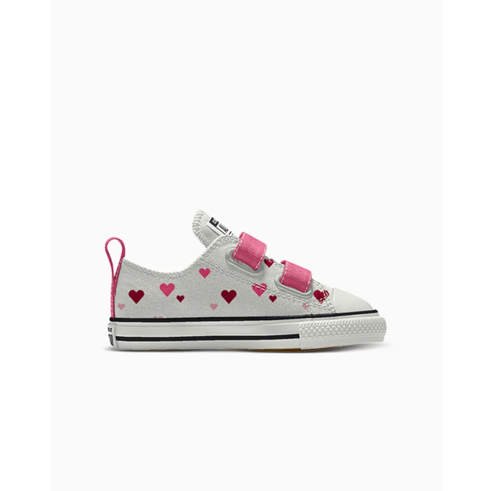 Converse Custom Chuck Taylor All Star Easy On By You 760182CSP24_WHITE_HEARTS_V / weiss