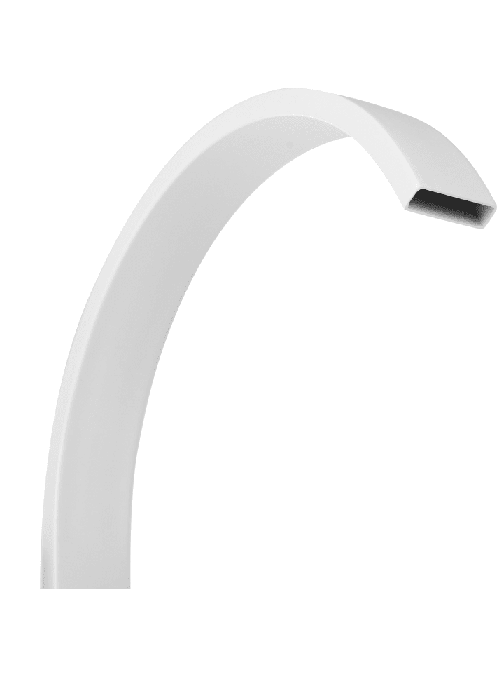 Beliani Wannenarmaturen RIBBON in Weiß - (W) 15 x (H) 108 x (L) 23 cm günstig kaufen onesize
