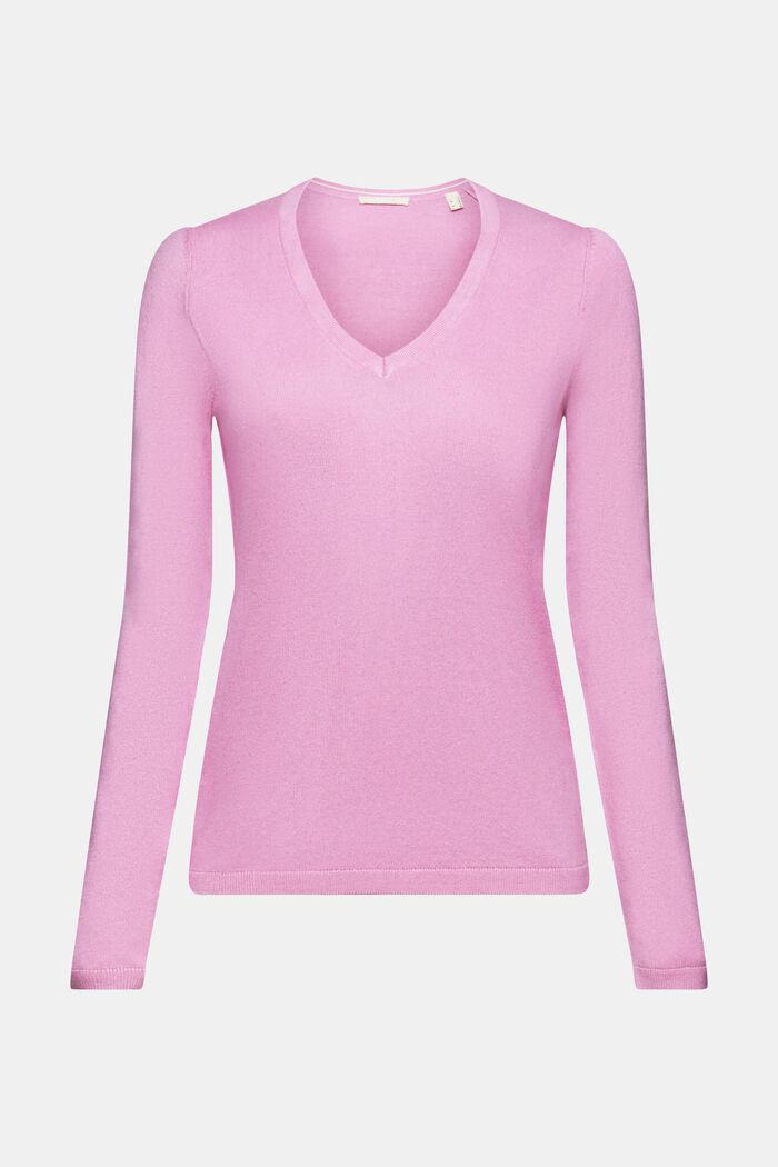 Pullover mit V-Ausschnitt