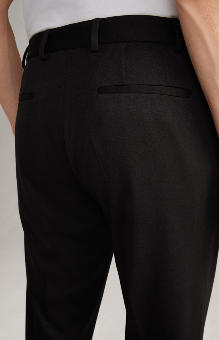 Jersey-Baukasten-Hose Bird in Schwarz