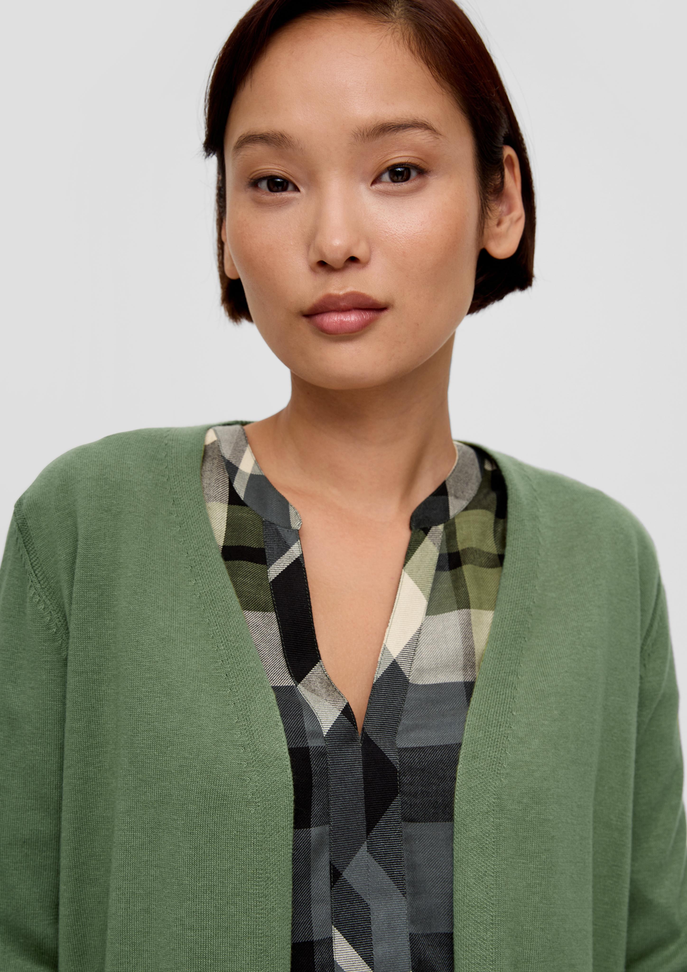 Strickjacke aus Viskosemix  2134504-7834