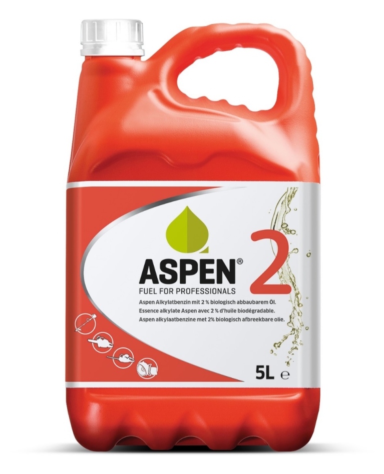 Aspen ASPEN2 Használatra kész benzinkeverék 5 liter kétütemű motorokhoz
