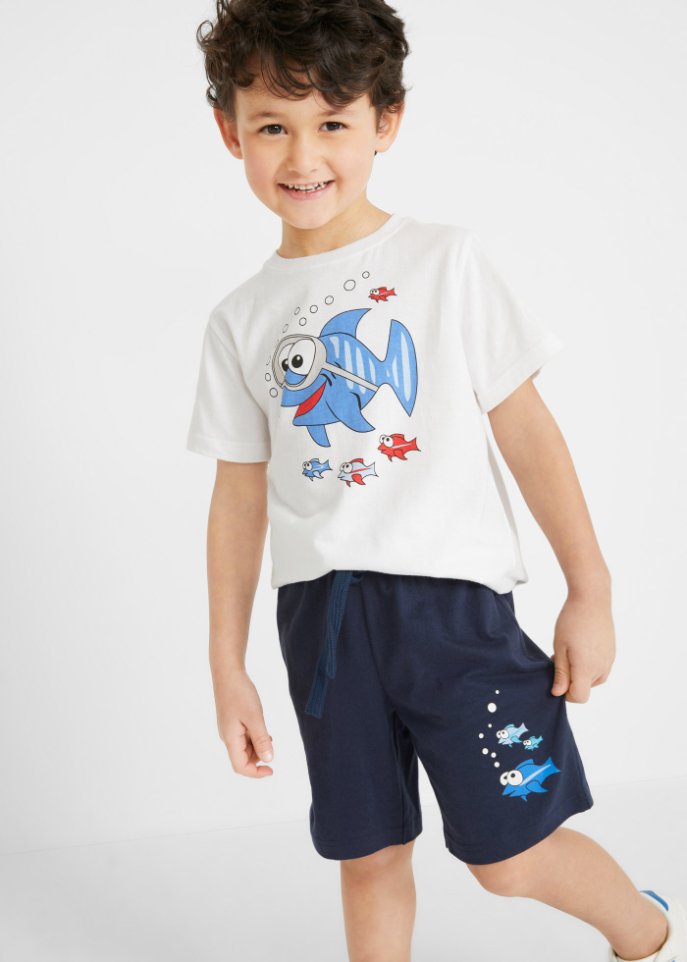 Jungen Shirt und kurze Hose (2-tlg.Set)
