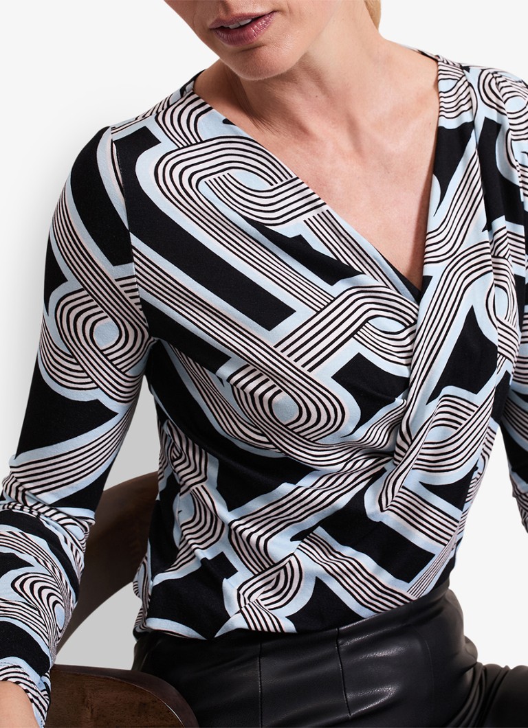 Phase Eight Sofiana top with graphic print