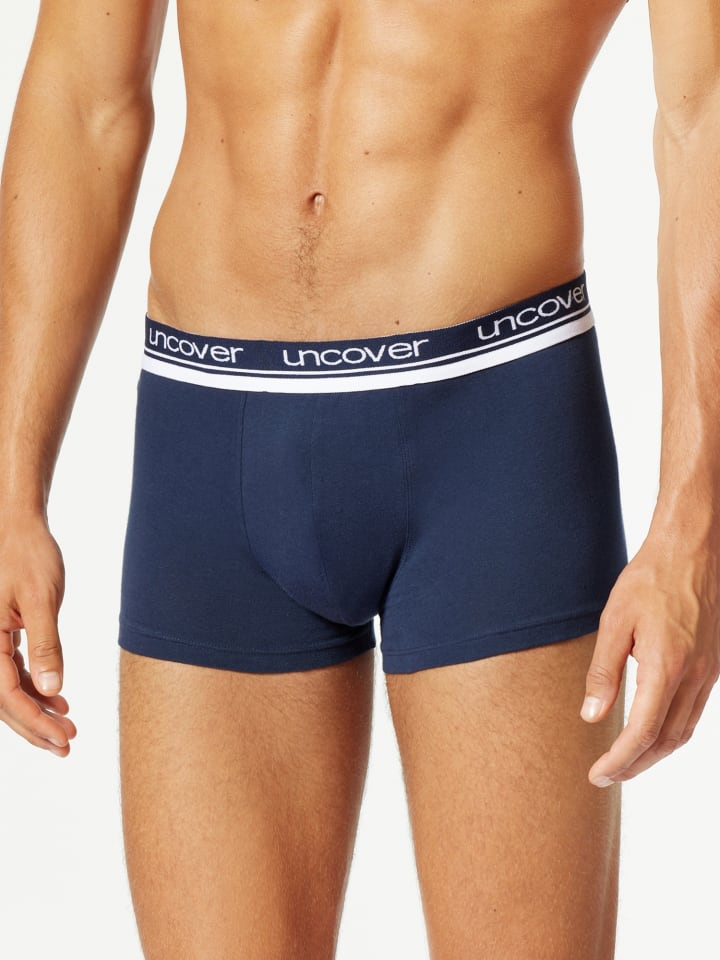 Schiesser Boxershorts Uncover in Dunkelblau günstig kaufen