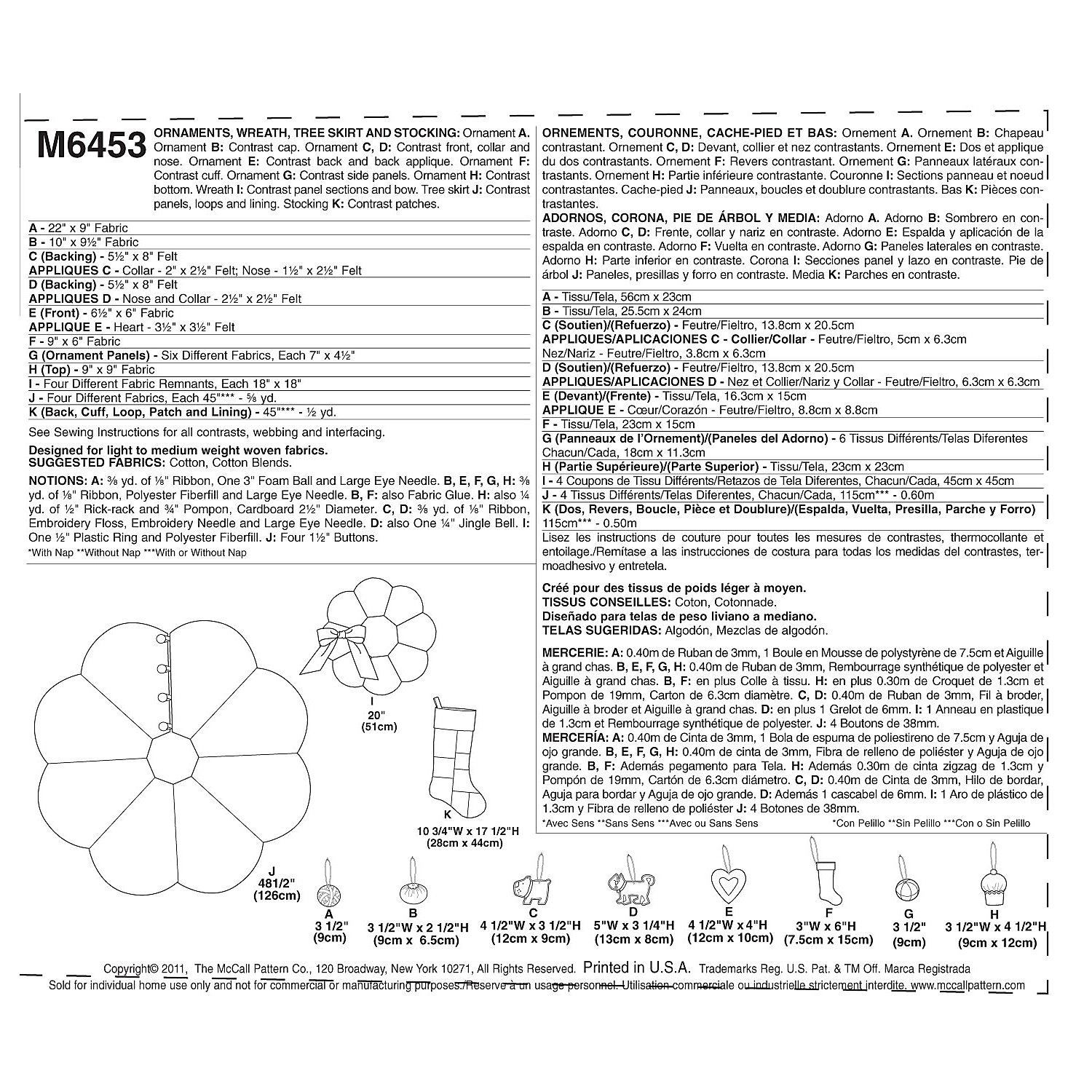 McCall´s Schnitt M6453 