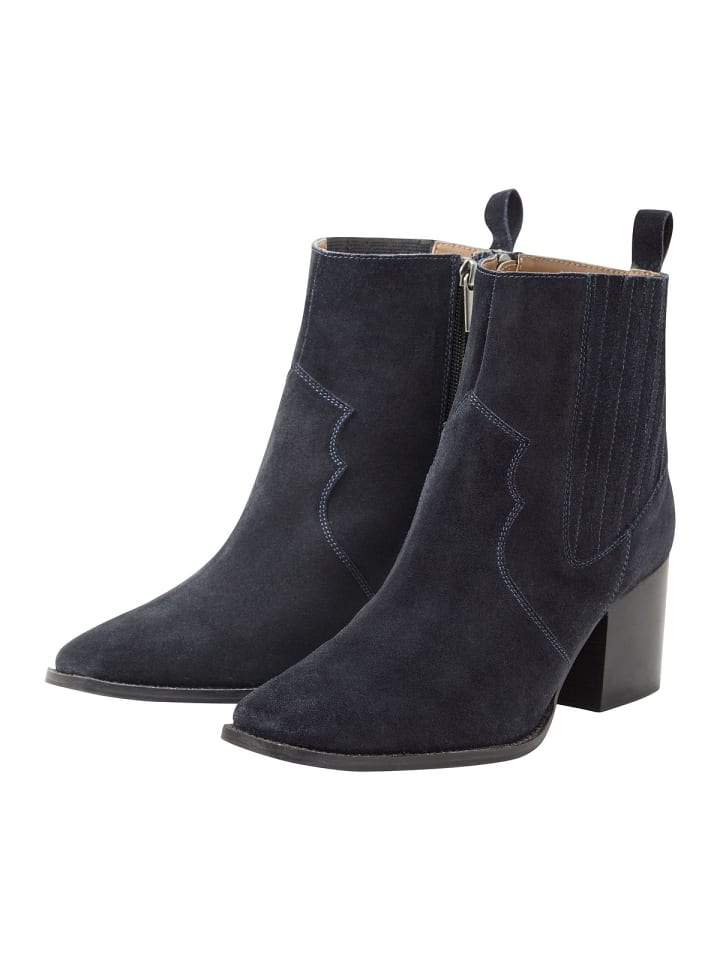 sheego by Joe Browns Stiefelette in marine günstig kaufen