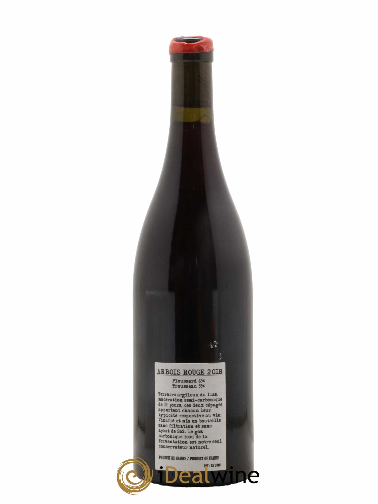 Arbois Ploussard Trousseau Adeline Houillon & Renaud Bruyère  2018 - Lot de 1 Bouteille