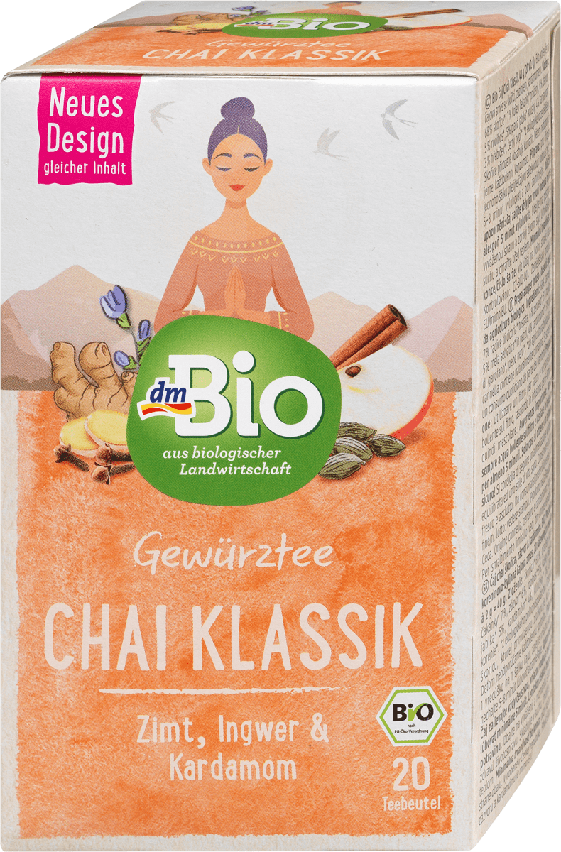 Gewürz-Tee, Chai Tee Klassik (20 x 2 g), 40 g