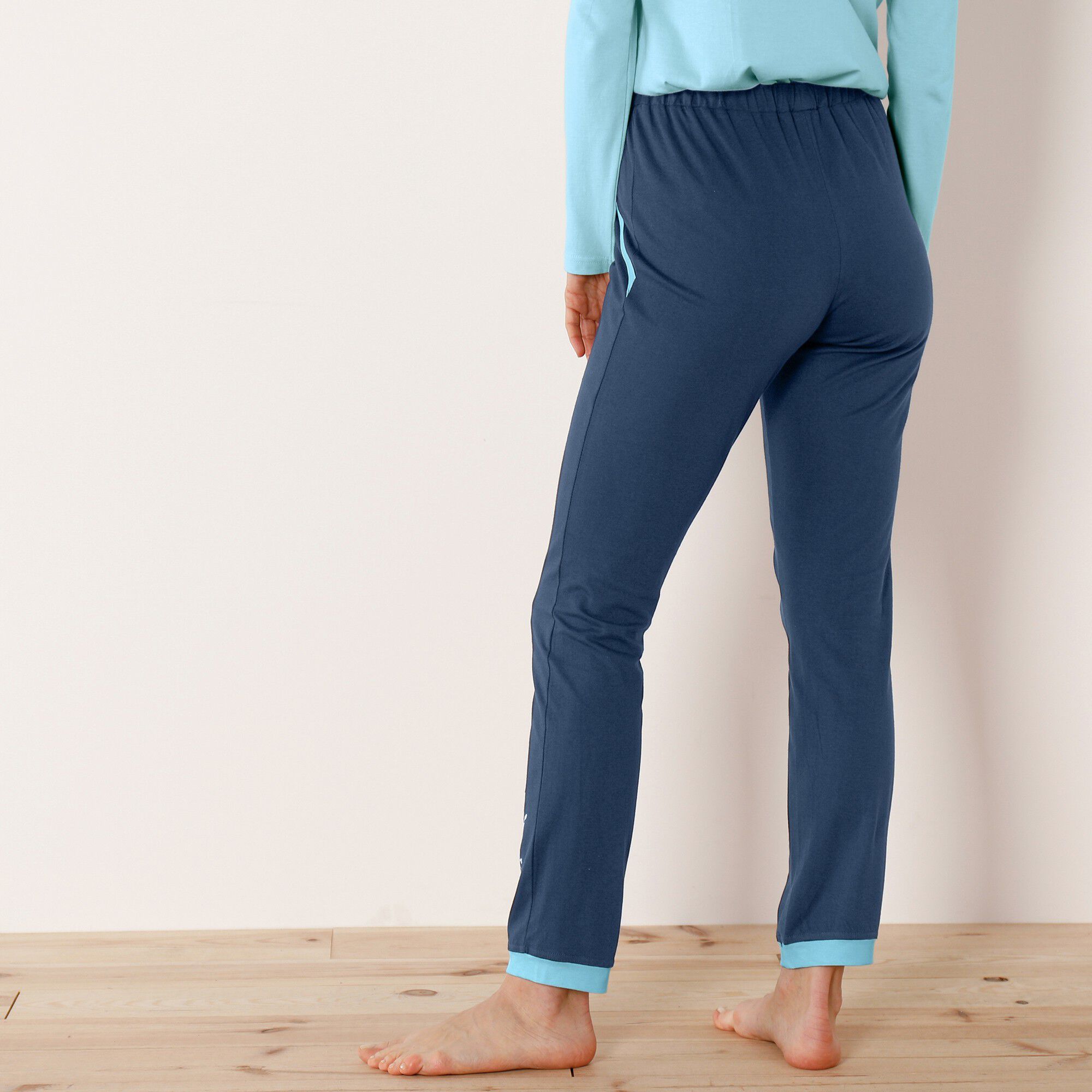 Pantalon de pyjama – uni marine