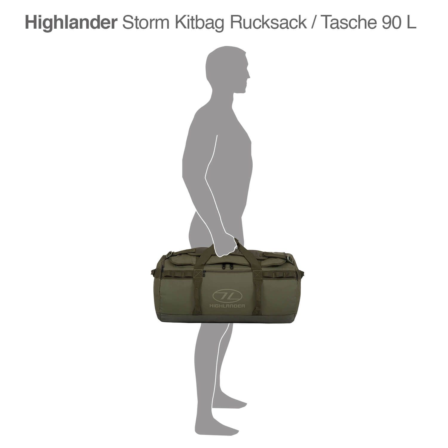 Storm Kitbag Rucksack / Tasche 90 Liter
