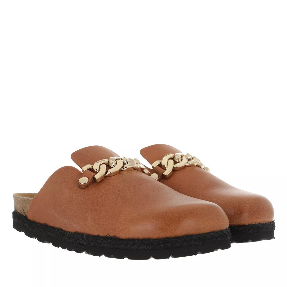 L´AUTRE CHOSE Pantoletten braun Mule