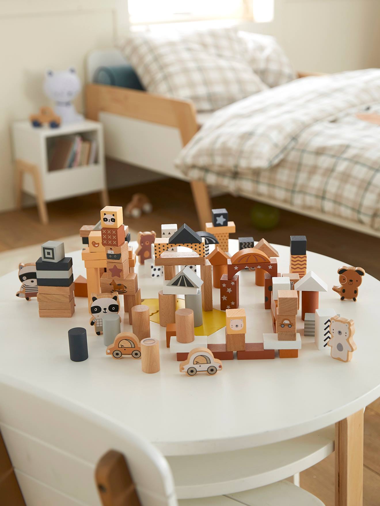 Coffret multi constructions RATON MIGNON en bois FSC® gris