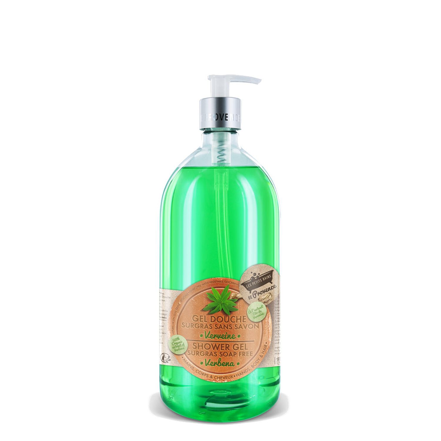 Les Petits Bains de Provence Gel Douche Surgras Sans Savon Parfum Verveine