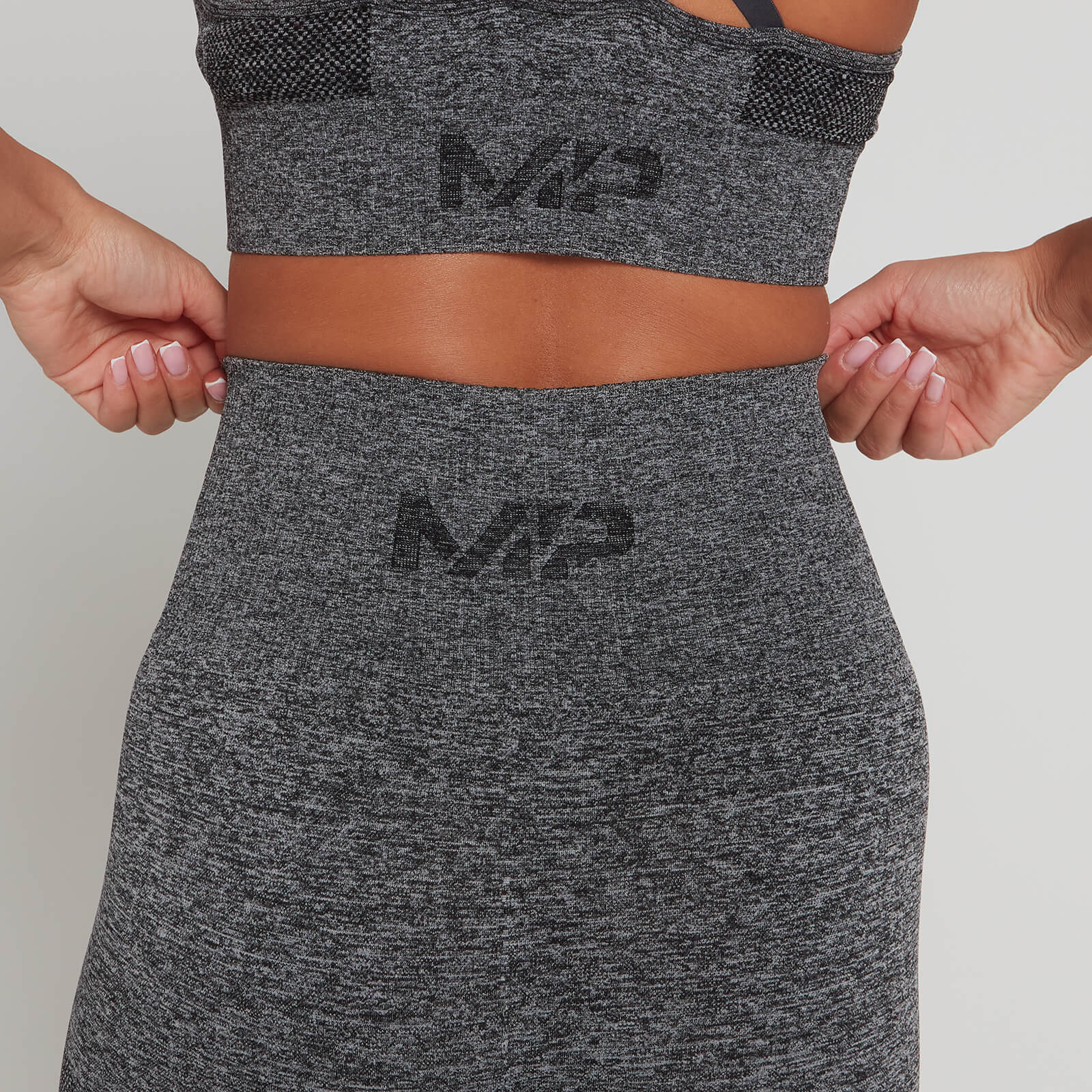 Legging sans coutures MP Dynamic Training pour femmes – Noir délavé