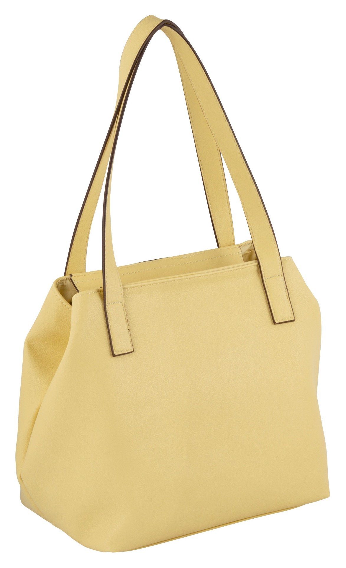 TOM TAILOR Shopper Miri Zip Zip shopper L, in dezentem Stil