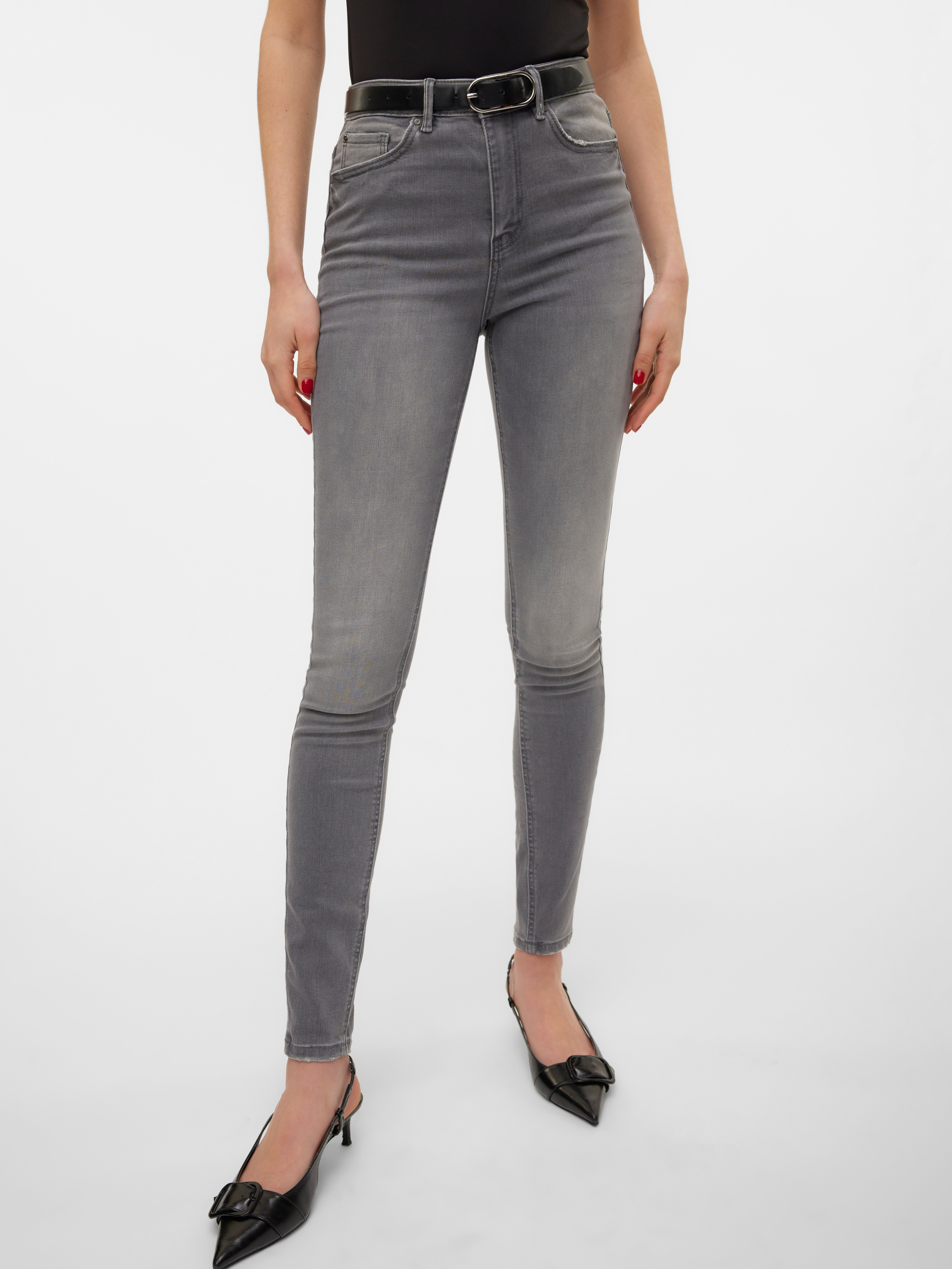 VMSOPHIA Hohe Taille Skinny Fit Jeans