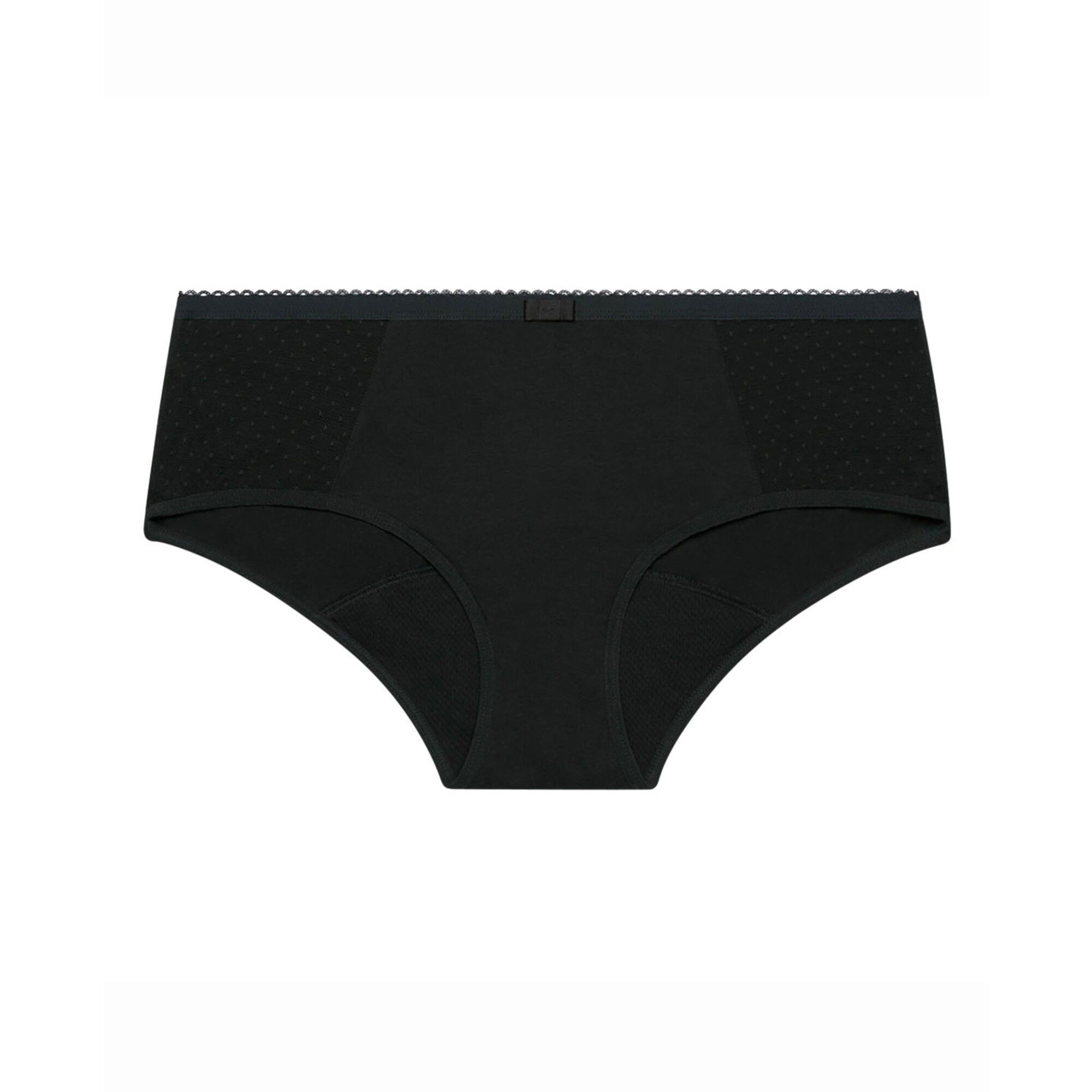 Shorty menstruel lavable en coton bio(1) flux abondant Dim Protect