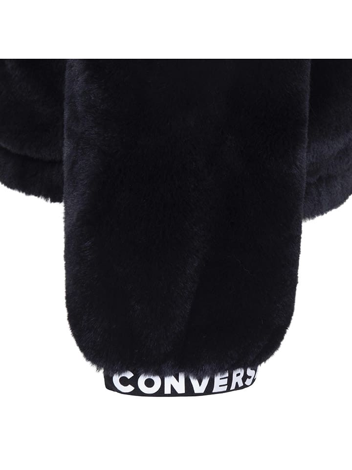 Converse Fleecejacke in Schwarz günstig kaufen
