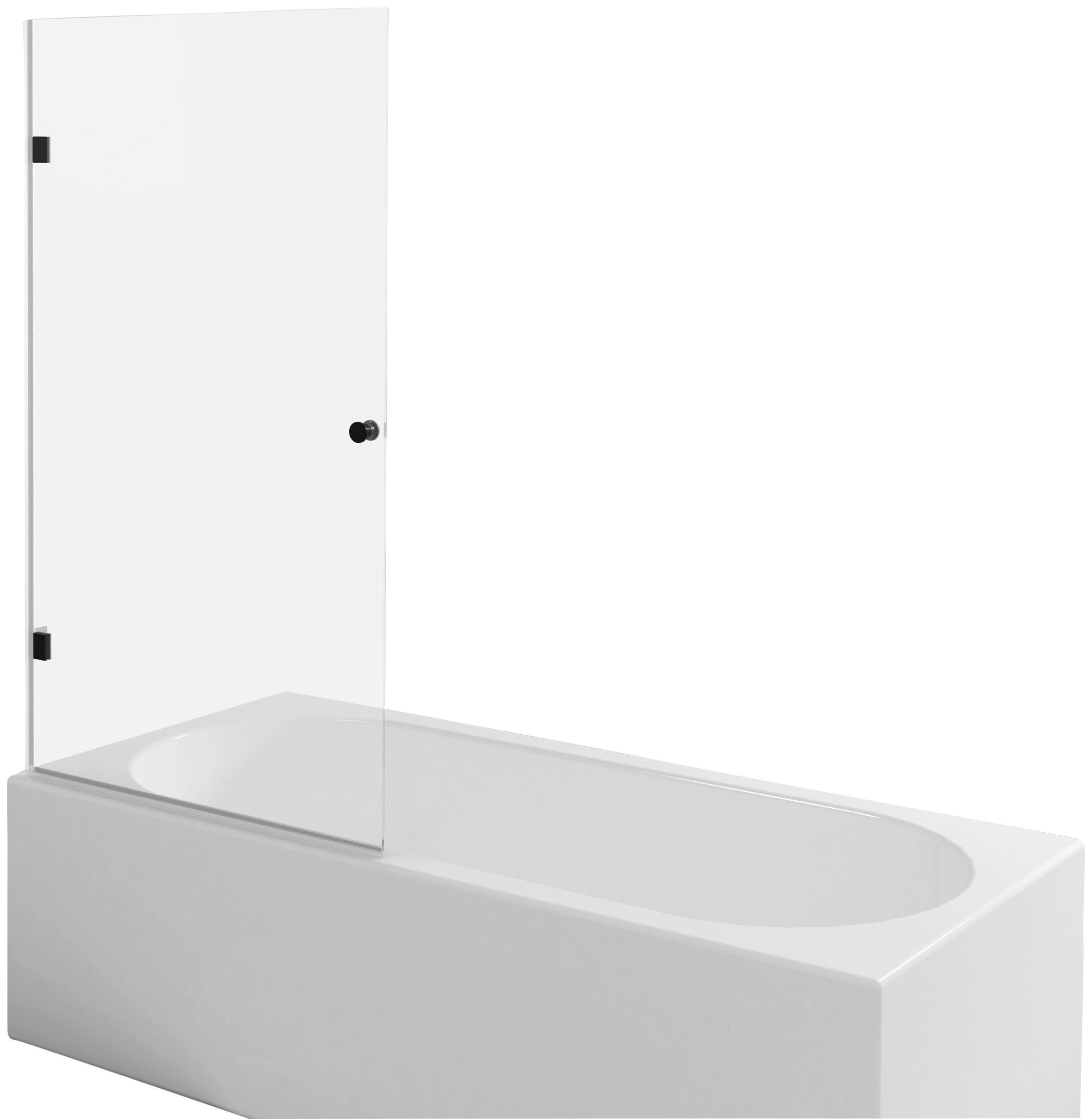 Marwell Badewannenfaltwand GALLERY, Einscheibensicherheitsglas, (1 tlg), Breite: 80 cm