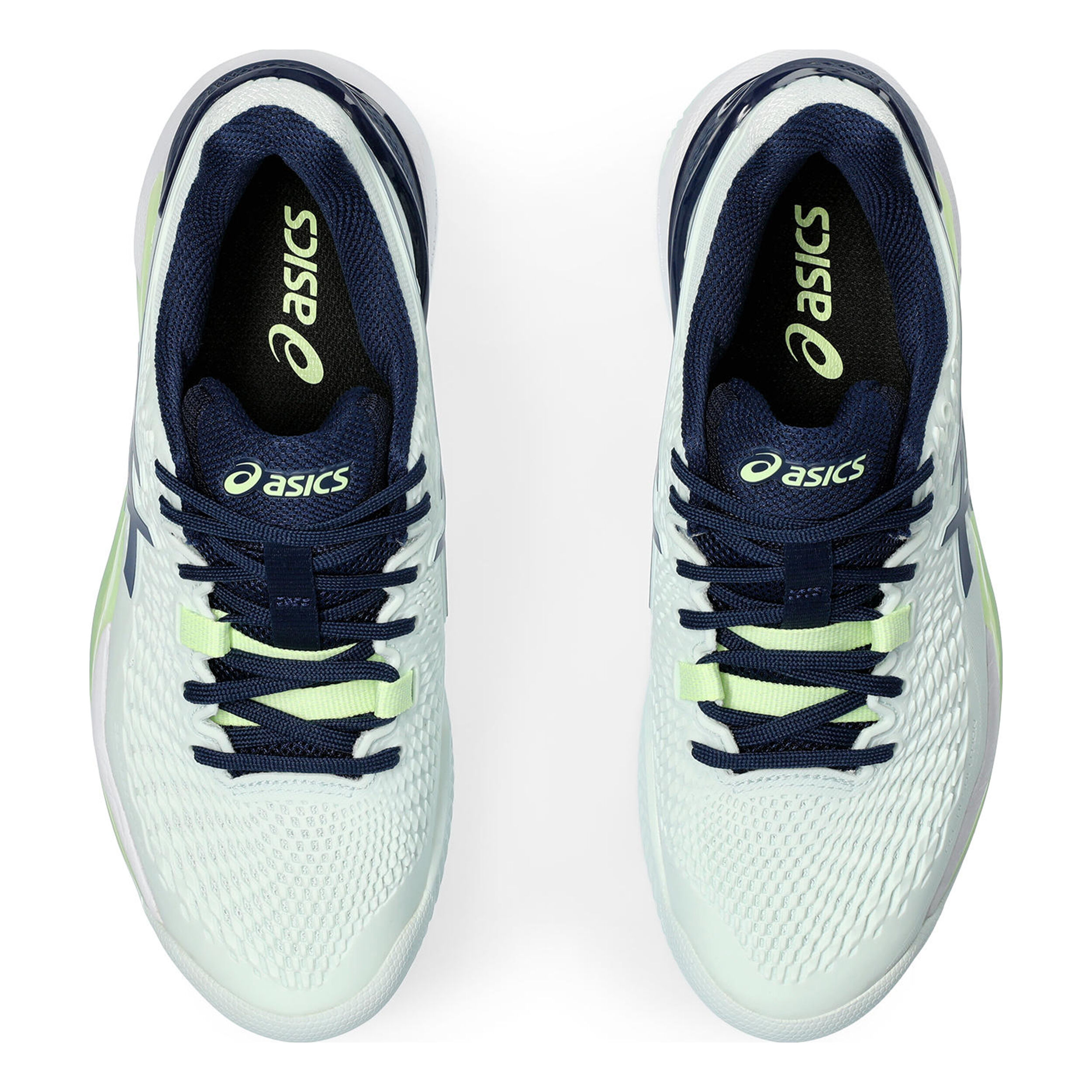 Gel-Resolution 9 Sandplatzschuh Damen - Mint, Dunkelblau