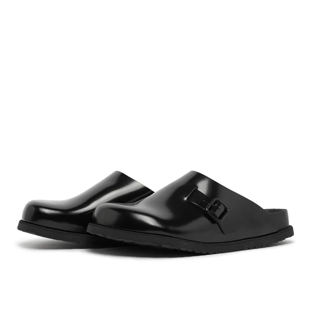 Birkenstock Niamey Shiny leather 1025295 / schwarz