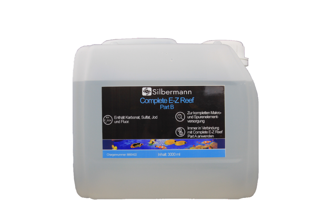 Silbermann Wasserpflege Silbermann Complete EZ Reef 3 Liter Part B