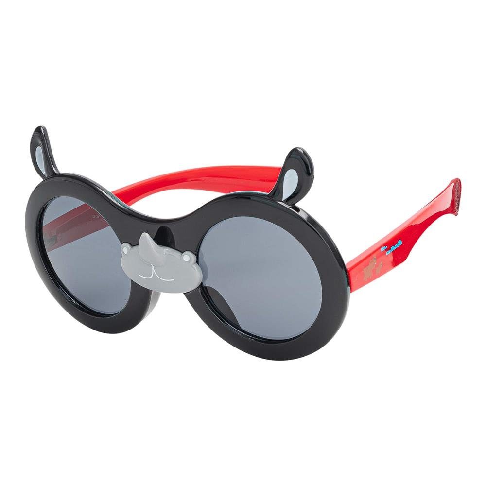 BEZLIT Eyewear Sonnenbrille Mädchen Kinder Sonnenbrille Nilpferd Motiv (1-St) mit polarisierten Linsen