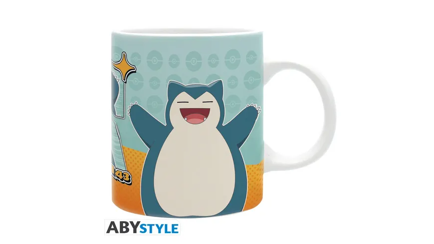 POKEMON - Tasse - 320 ml - Snorlax Comic Strip