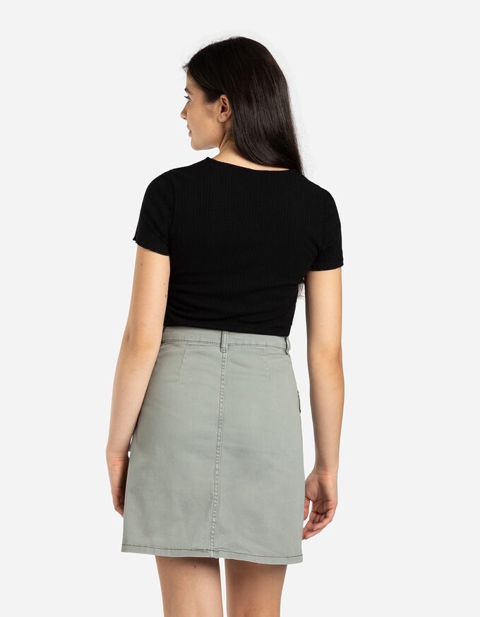T-Shirt - Rippenstruktur