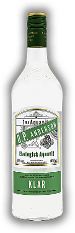 O.P. Anderson Aquavit KLAR Schweden 1,0 Liter O.P. Anderson Aquavit KLAR Schweden 1,0 Liter  1	 Liter - Vol 40%