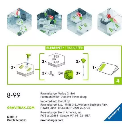 GraviTrax Element Transfer - Kugelbahn-Erweiterung für Kinder ab 8 Jahren