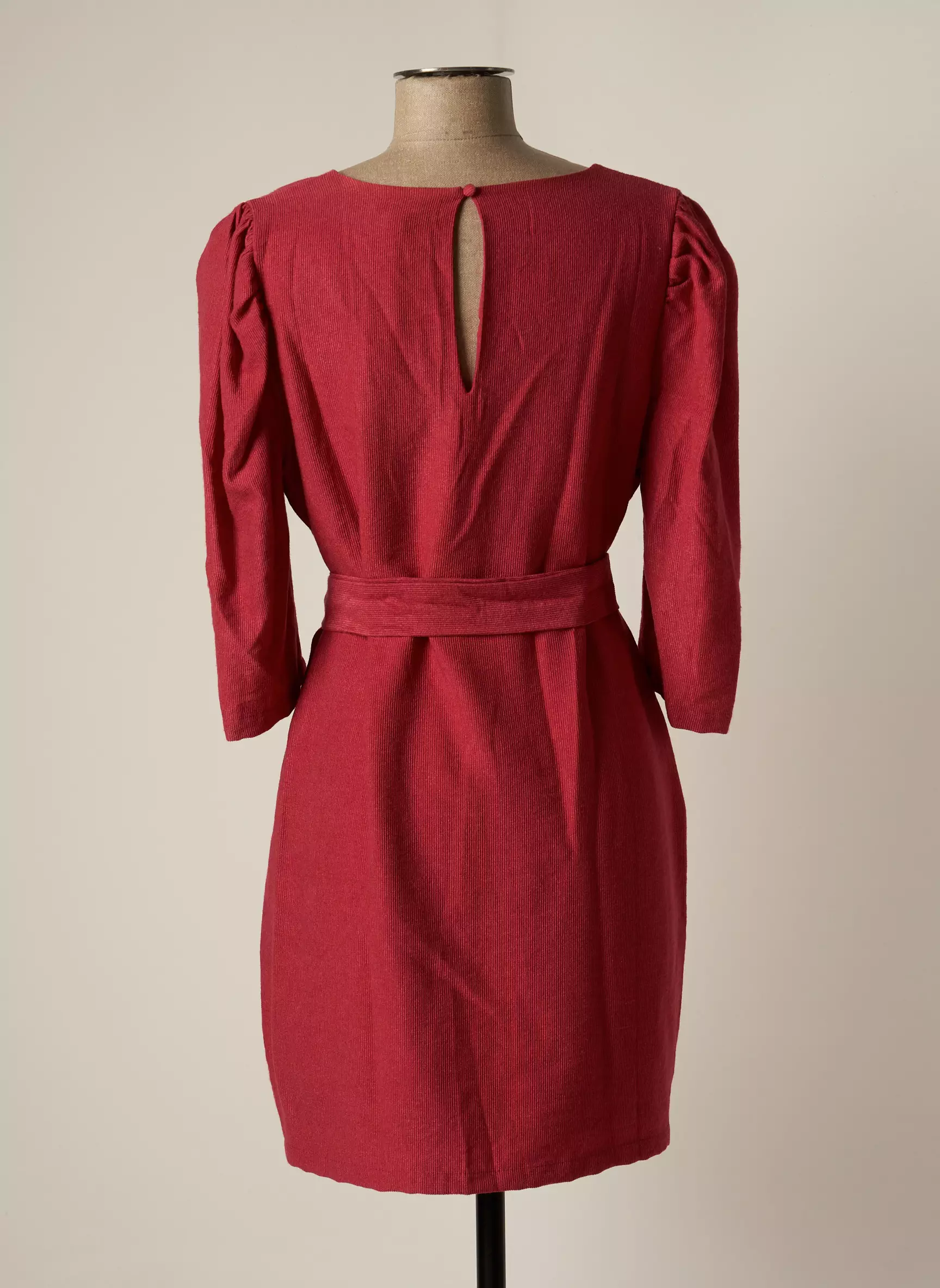 Y Coo Robes Courtes Femme couleur rose