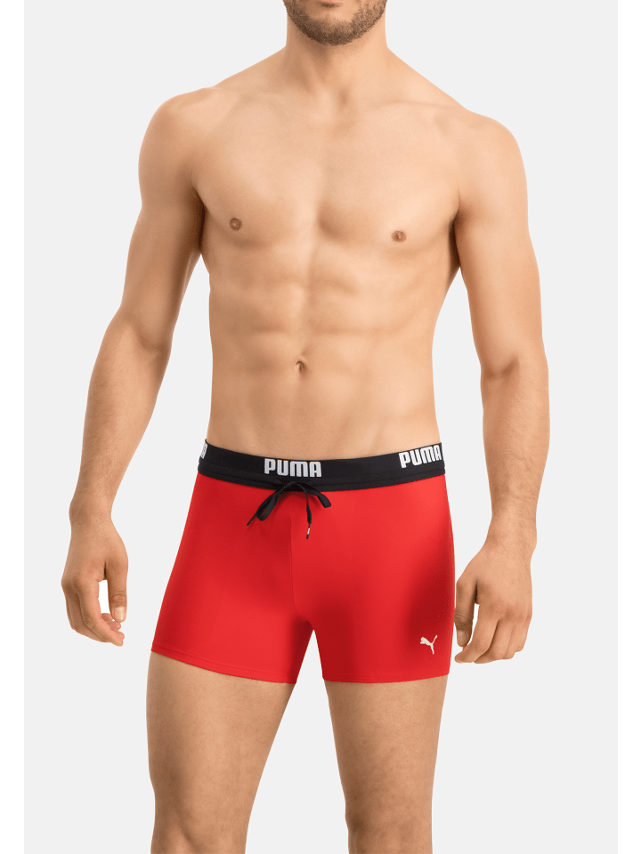 Puma Badehose PUMA SWIM MEN LOGO TRUNK in Red günstig kaufen