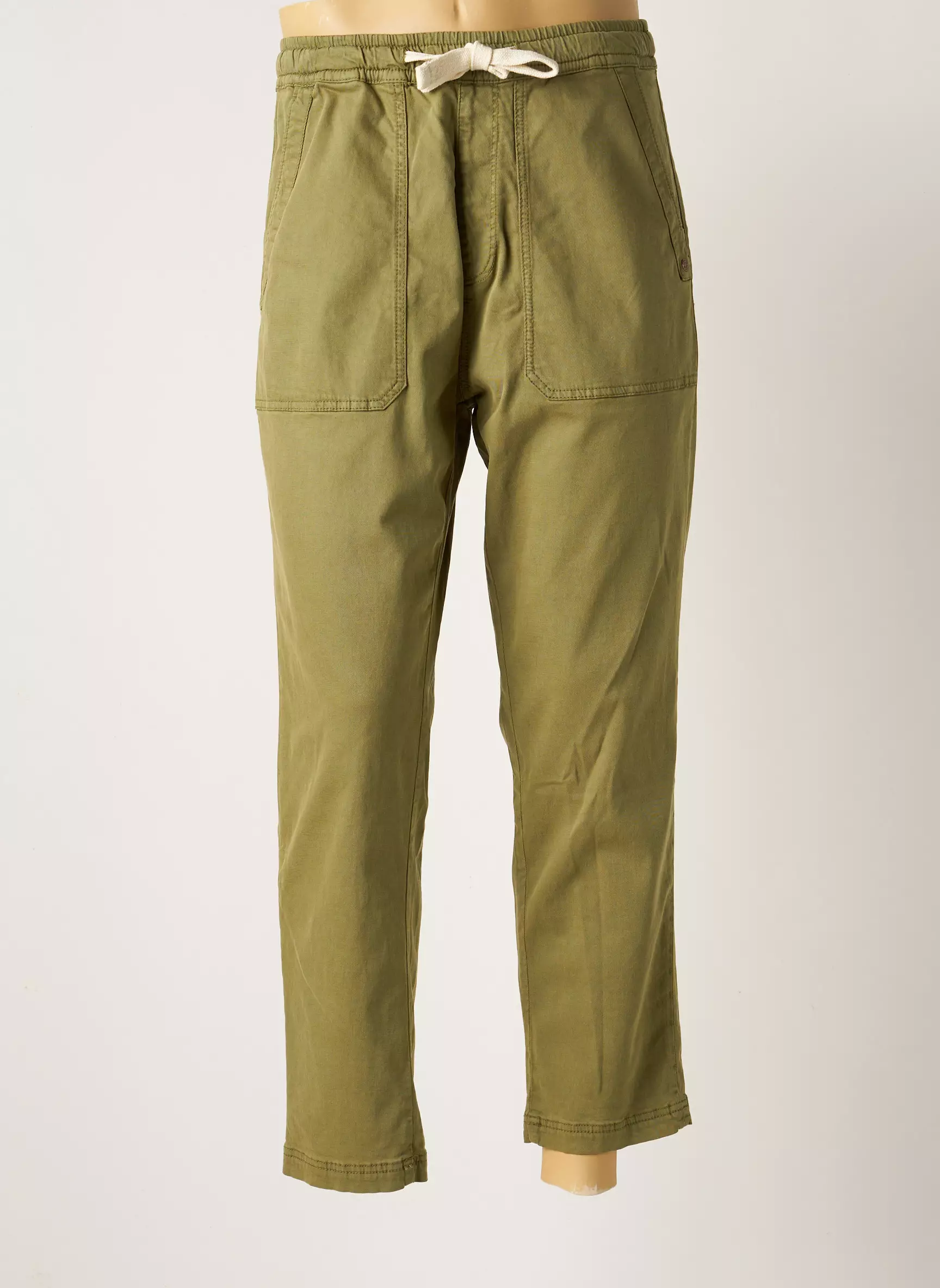Pull In Pantalons Droits Homme couleur vert