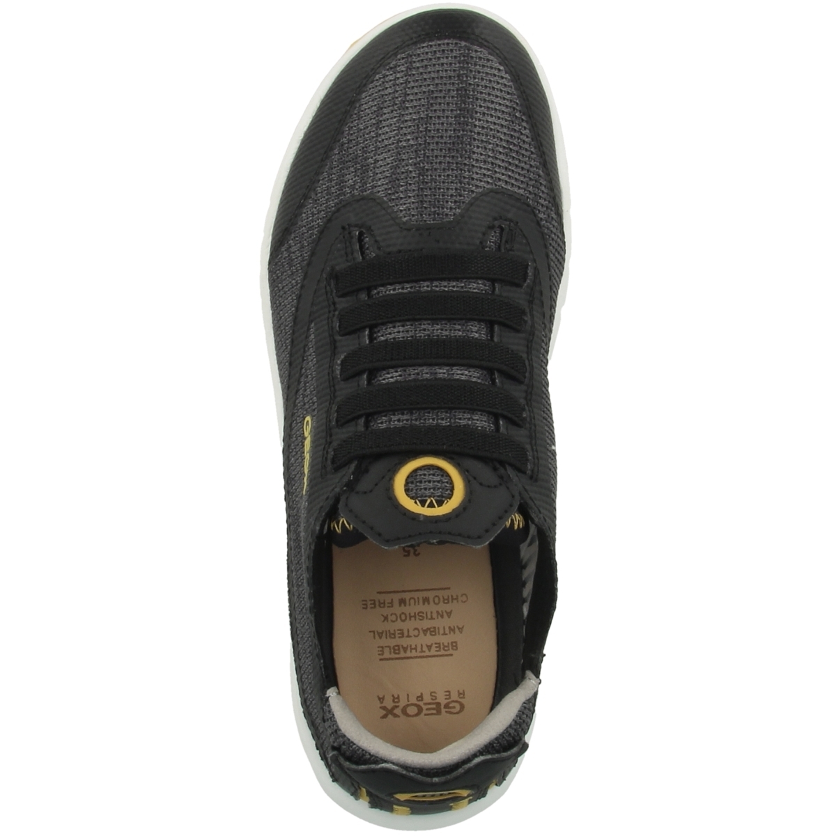 Geox J Aeranter B. A Sneaker Low schwarz