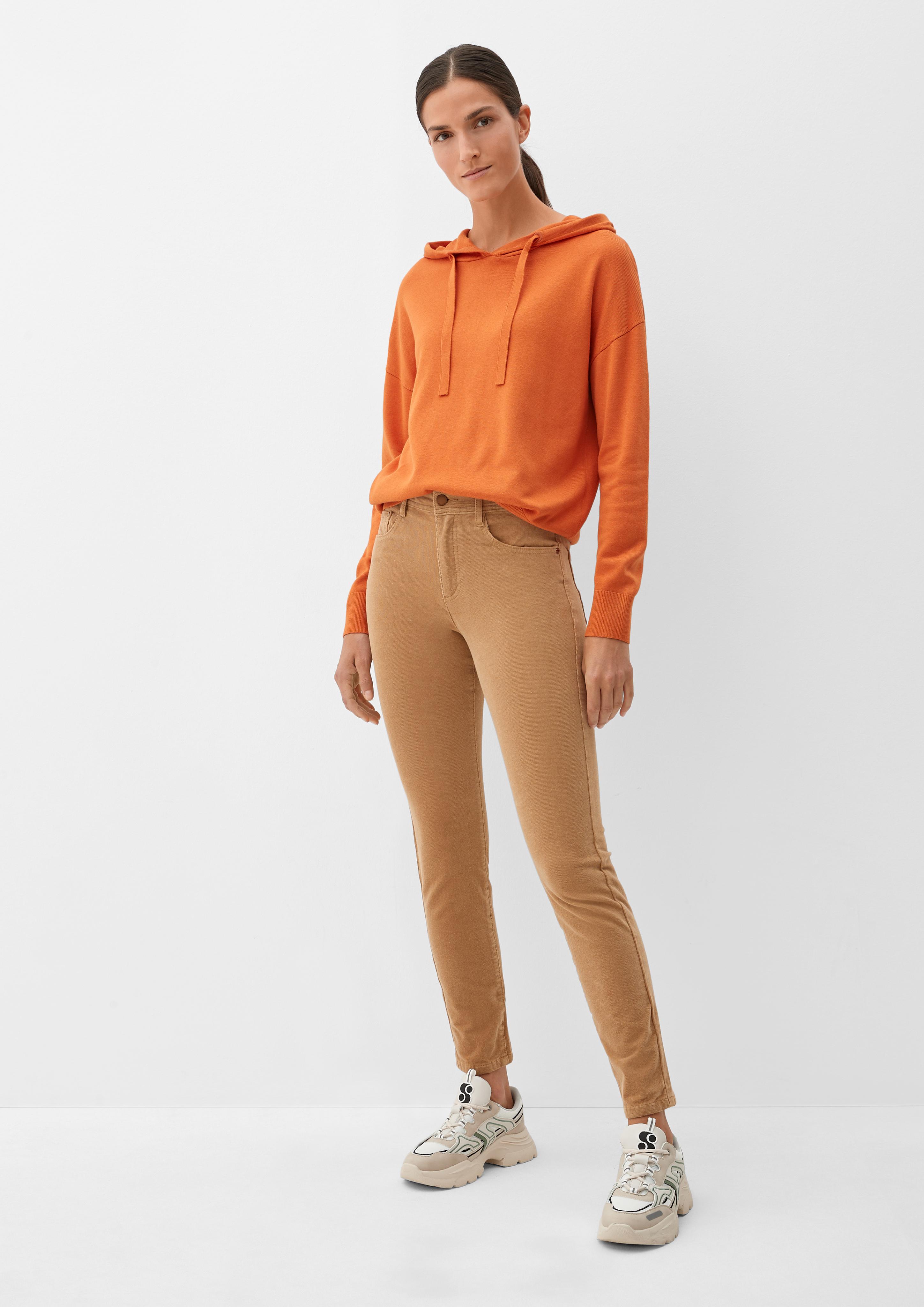 Slim: Hose aus Feincord  2121474-8469