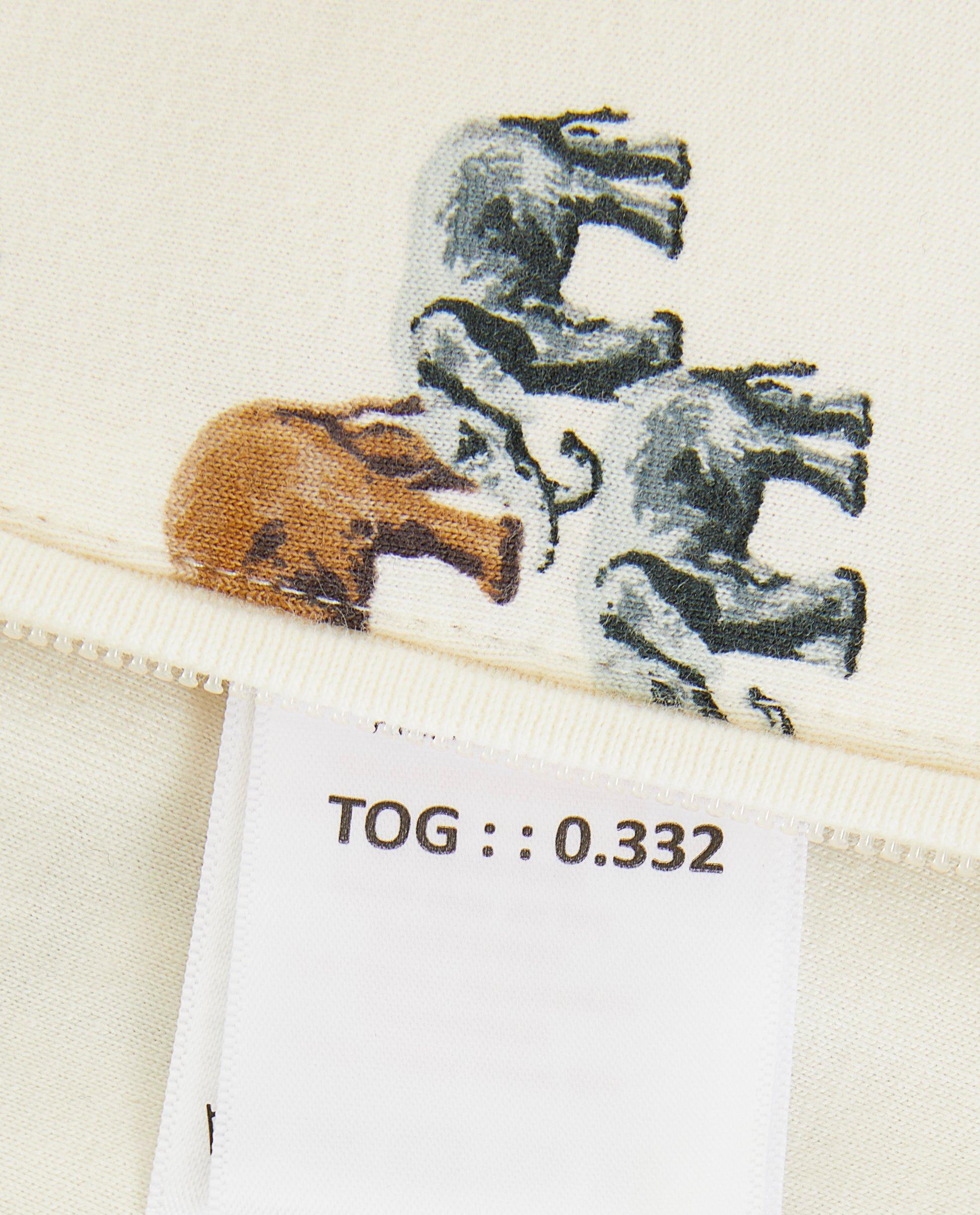 Sac de dormit Cuddles and Smiles cu imprimeu animal, TOG 0.332 alb