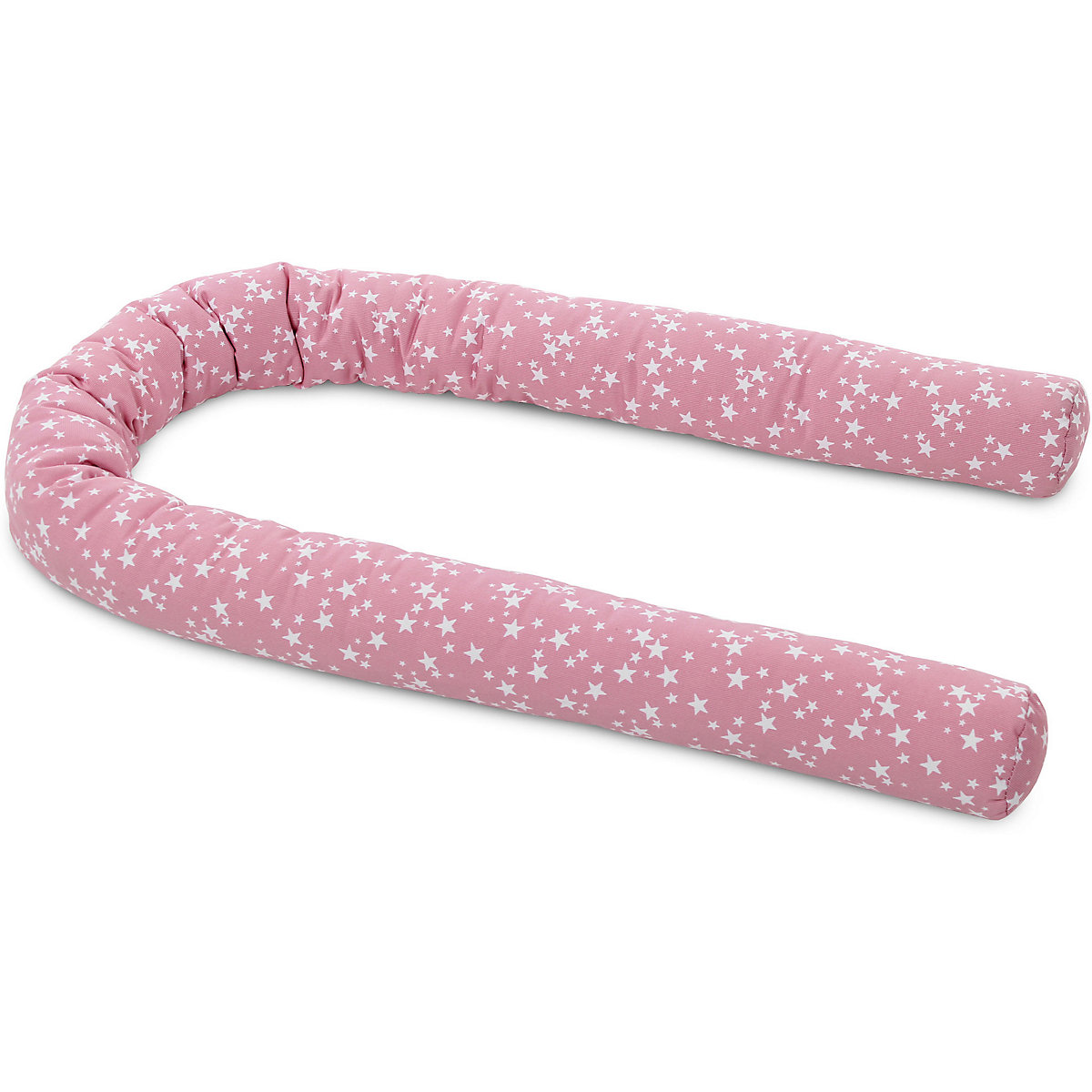 Nestchenschlange für babybay original, beere mit weißen Sternen, 180 cm