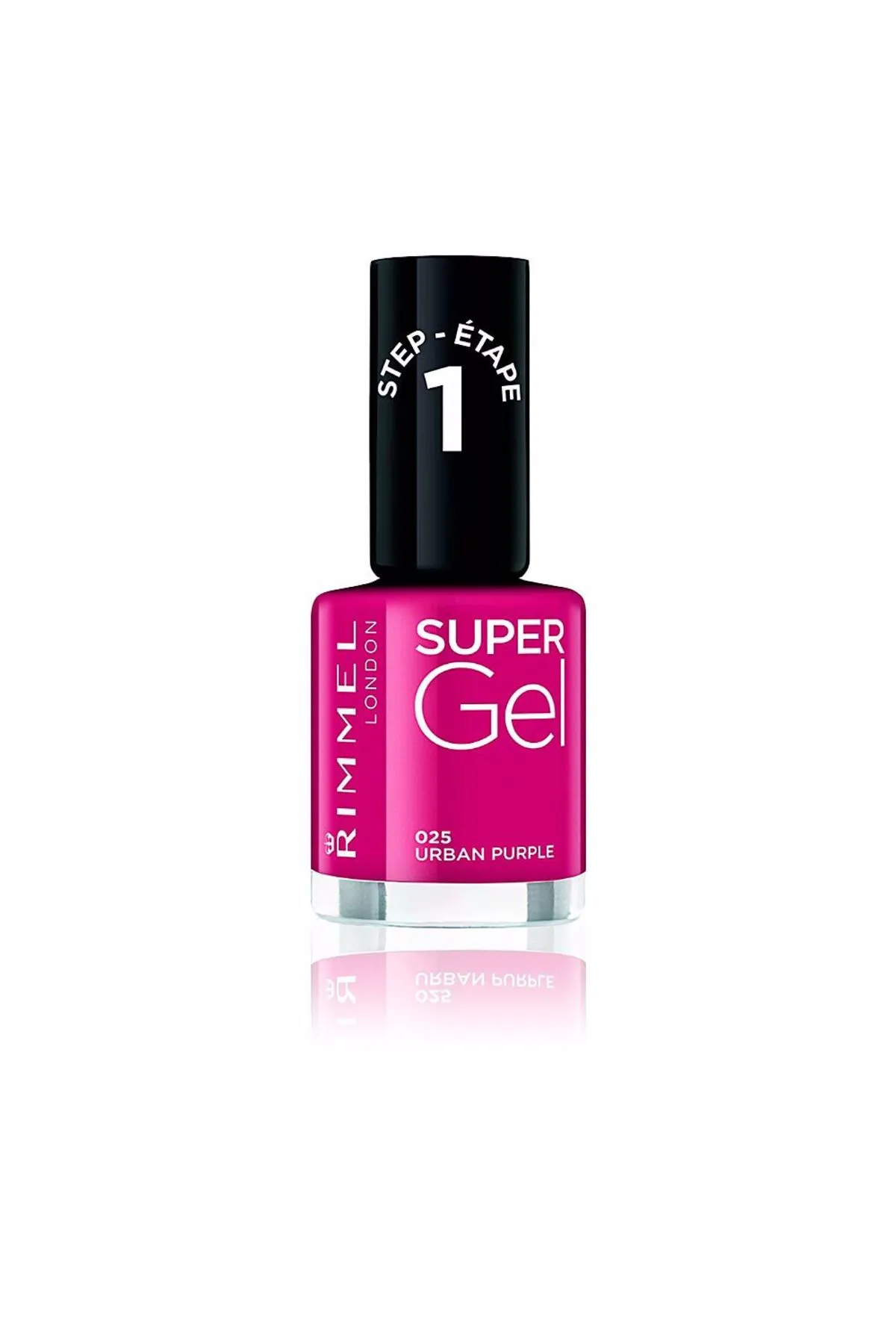 RIMMEL LONDON  Kate Super Gel Nagellack #025-Urban Purple 12 ml